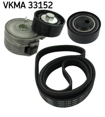 Kit de correias trapezoidais estriadas SKF ref. VKMA 33152